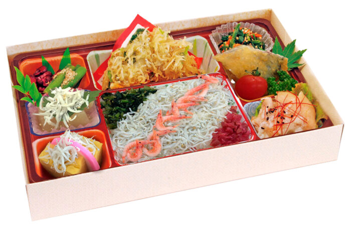 桜海老ご飯のお弁当