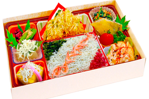 桜海老ご飯のお弁当