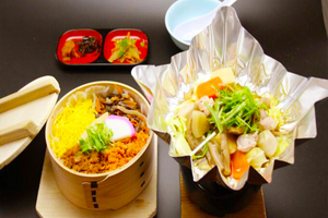 鶴ヶ城会館 会津わっぱ飯