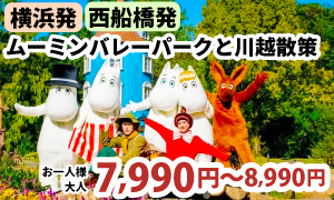北欧の妖精・ムーミンの世界を追体験！？ムーミンバレーパークと小江戸川越で街歩き