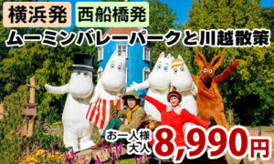 北欧の妖精・ムーミンの世界を追体験！？ムーミンバレーパークと小江戸川越で街歩き
